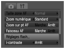 CANON IXUS 95 IS - Sélectionnez [i-contraste]. - 4