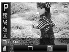CANON IXUS 95 IS - Prise de vue en continu - 1