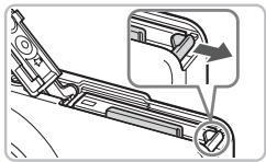 CANON IXUS 95 IS - Fermez le couvercle. - 1