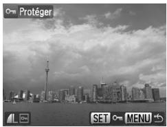 CANON IXUS 95 IS - Sélectionnez Protéger. - 1