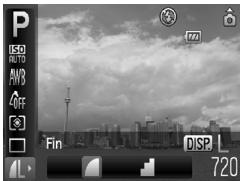 CANON IXUS 95 IS - Modification de la qualité d'image (taux de compression) - 1