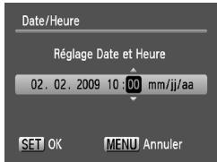 CANON IXUS 95 IS - Mettez l'appareil photo sous tension. - 1