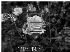 CANON IXUS 95 IS - Modification de la composition à l'aide de la mémorisation de la mise au point - 1