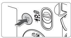 CANON IXUS 95 IS - Mettez l'appareil photo sous tension. - 1