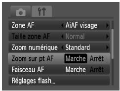 CANON IXUS 95 IS - Agrandissement du point focal - 1