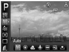 CANON IXUS 95 IS - Réglage de la balance des blancs - 1