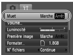 CANON IXUS 95 IS - Menu - Procédures de base - 2