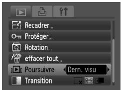 CANON IXUS 95 IS - Sélection de l'image affichée en premier - 1