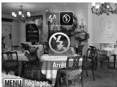 CANON IXUS 95 IS - Déactualisation du flash - 2