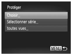 CANON POWERSHOT SX20 IS - Choisissez [protégier]. - 1