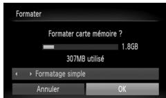 CANON POWERSHOT SX210 IS - Choisissez [Formater]. - 1