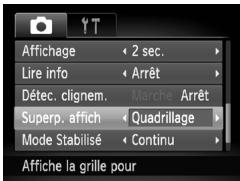 CANON POWERSHOT A3200 IS - Affichage de la superposition - 1