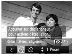 CANON POWERSHOT A3200 IS - Utilisation du retardateur avec détection des clignements - 1