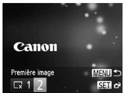 CANON POWERSHOT A3200 IS - Enregistrement d'images enregistrées comme écran de démarrage - 1