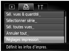 CANON POWERSHOT A3200 IS - Réglages d'impression - 1