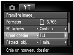 CANON POWERSHOT A3200 IS - Création de dossiers par date de prise de vue - 1