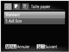 CANON POWERSHOT A3300 IS - Choisissez [Infos papier]. - 1