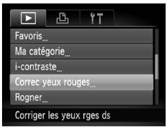 CANON POWERSHOT A3300 IS - Correction des yeux rouges - 1