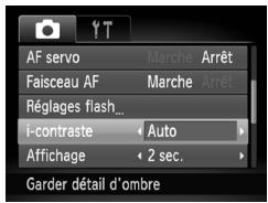 CANON POWERSHOT A3300 IS - Correction de la luminosité et de la prise de vue (i-contraste) - 1