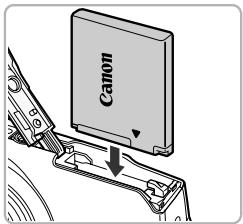 CANON POWERSHOT A3300 IS - Installation de la batterie et de la carte mémoire - 3
