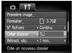 CANON POWERSHOT A3300 IS - Création de dossiers par date de prise de vue - 1
