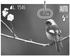 CANON POWERSHOT A800 - Appuyez sur la touche de zoom [4]. - 1