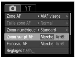 CANON POWERSHOT A800 - Agrandissement du point focal - 1