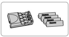 CANON POWERSHOT A800 - Batteries rechargeables et chargeur CBK4-300 - 1