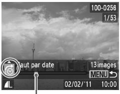CANON POWERSHOT A800 - Recherche d'images à l'aide de l'affichage par saut - 2