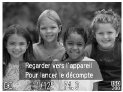 CANON POWERSHOT A800 - Utilisation du retardateur avec détéction des visages - 3