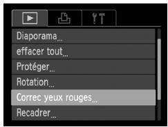 CANON POWERSHOT A800 - Correction des yeux rouges - 1