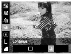 CANON POWERSHOT A800 - Prise de vue en continu - 1