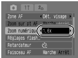 CANON DIGITAL IXUS 80 IS - Validez le réglage. - 1