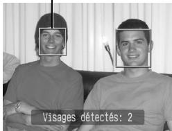 CANON DIGITAL IXUS 80 IS - Selectionnez le visage sur lequel vous pouze effectuer la mise au point. - 2