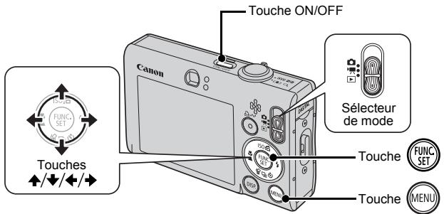 CANON DIGITAL IXUS 80 IS - Paramétrage de la langue d'affichage - 1
