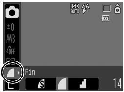 CANON DIGITAL IXUS 80 IS - Sélectionnéz un paramètre de compression. - 1