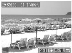 CANON DIGITAL IXUS 80 IS - Appuyez sur la touche (MENU) une fois le téléchargement terminé. - 1