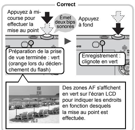 CANON DIGITAL IXUS 80 IS - Prise de vue avec mise au point - 1