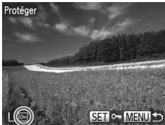 CANON POWERSHOT A4000,  POWERSHOT A4050 - Choisissez [Protéger]. - 1