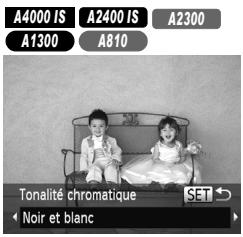 A4000 IS A2400 IS A2300 A1300 A810 Tonalité chromatique SET Noir et blanc
