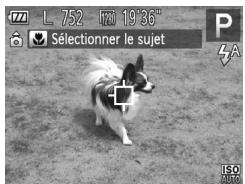 L 752 174 19'36" Sélectionner le sujet P A ISO AUTO
