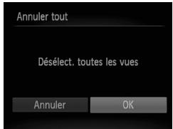CANON POWERSHOT SX30 IS - Choisissez [annuler tout] - 1