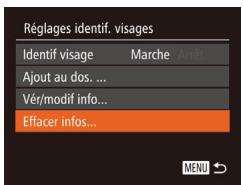 CANON POWERSHOT SX60 HS - Effacement des informations enregistrées - 1