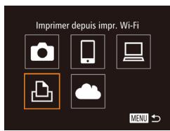 CANON POWERSHOT SX60 HS - Accédez au menu Wi-Fi. - 1