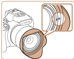 CANON POWERSHOT SX60 HS - Utilisation d'un pare-soleil (vendu séparémented) - 4