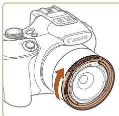 CANON POWERSHOT SX60 HS - Utilisation des filtres pour objectif (vendus séparément) - 3