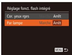 CANON POWERSHOT SX60 HS - Désactivation de la lampe attenuateur du phénomène des yeux rouges - 3