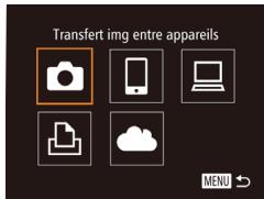 CANON POWERSHOT SX60 HS - Accedez au menu Wi-Fi. - 1
