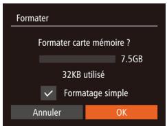 CANON POWERSHOT SX60 HS - Formatage simple - 1