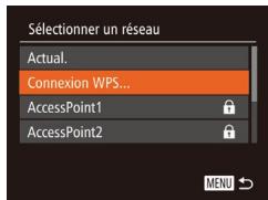 CANON POWERSHOT SX60 HS - Accédez au menu Wi-Fi. - 4